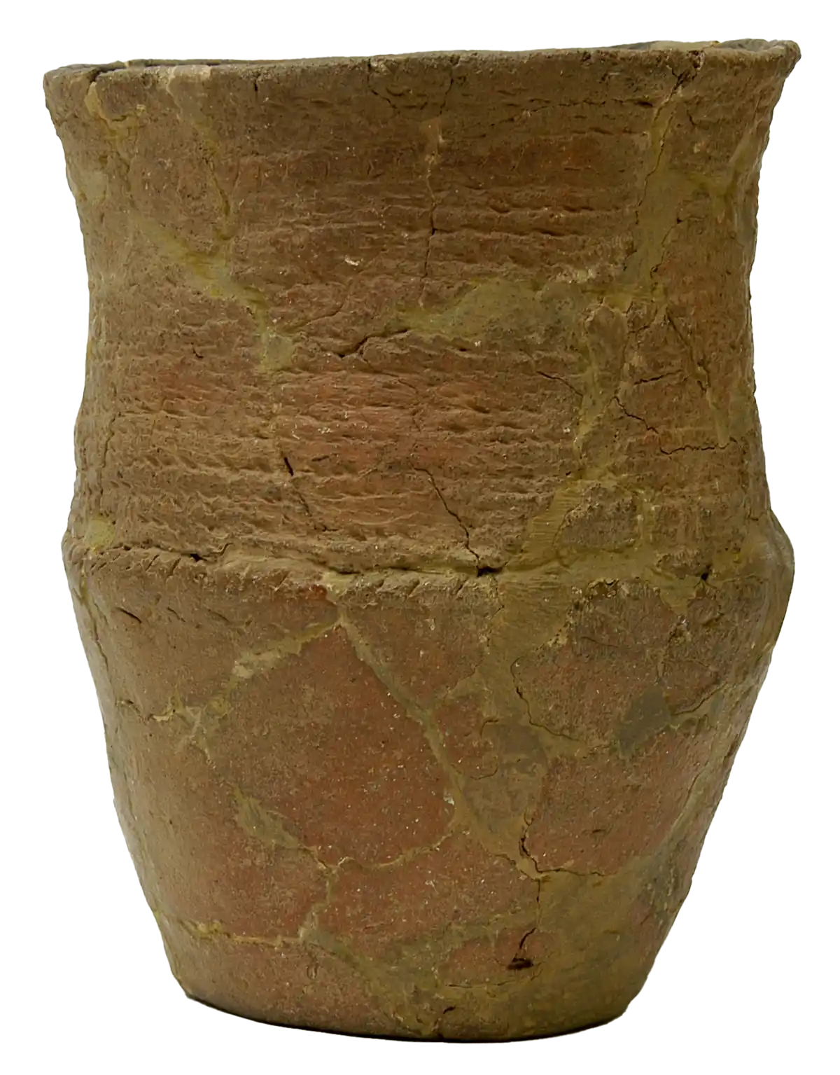 Clay Beaker earthenware pot found in South Cave.